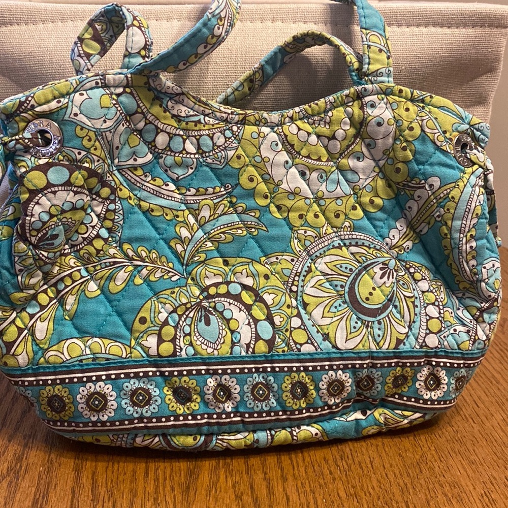 Vera Bradley Peacock Hand Purse